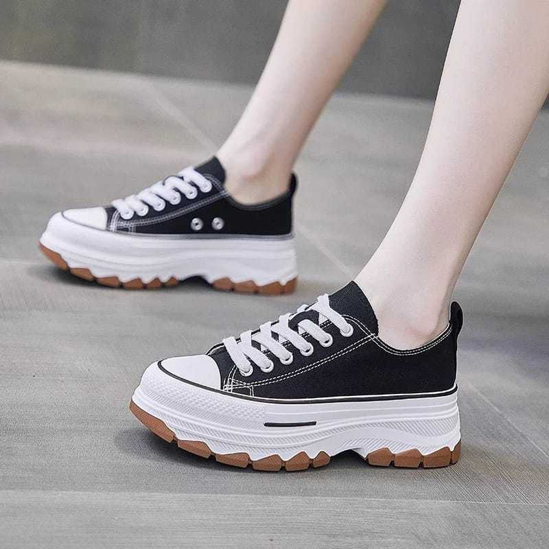 Smp Sma Seopatu Perempuan Swpatu Cewek Shoes Scholl Sepatu Putih Casual Anti Slip Seneakers Sepatu W