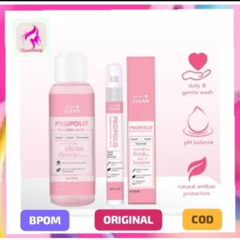 PROPOLIS SECRET CLEAN FEMINIME WASH,FEMINIME INTIMATE SPRAY