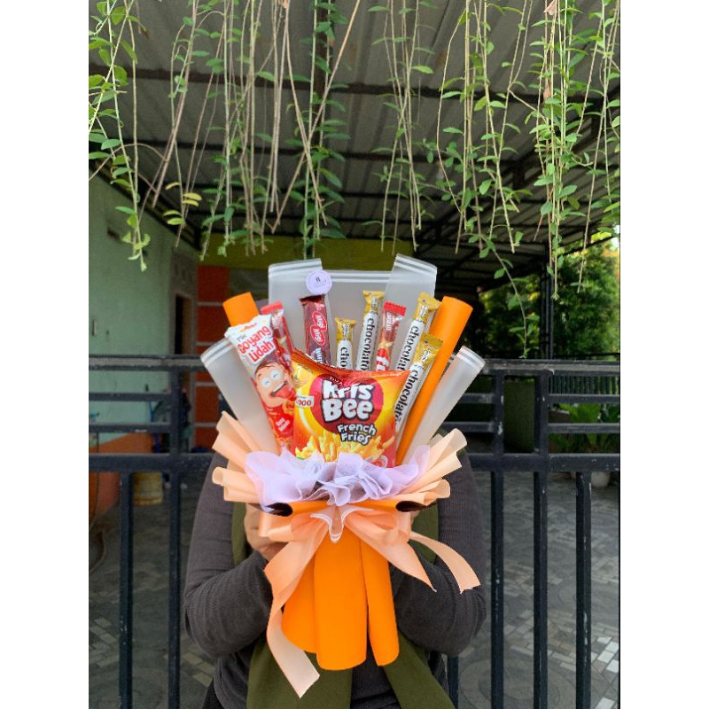 

(ready siap kirim) buket snack