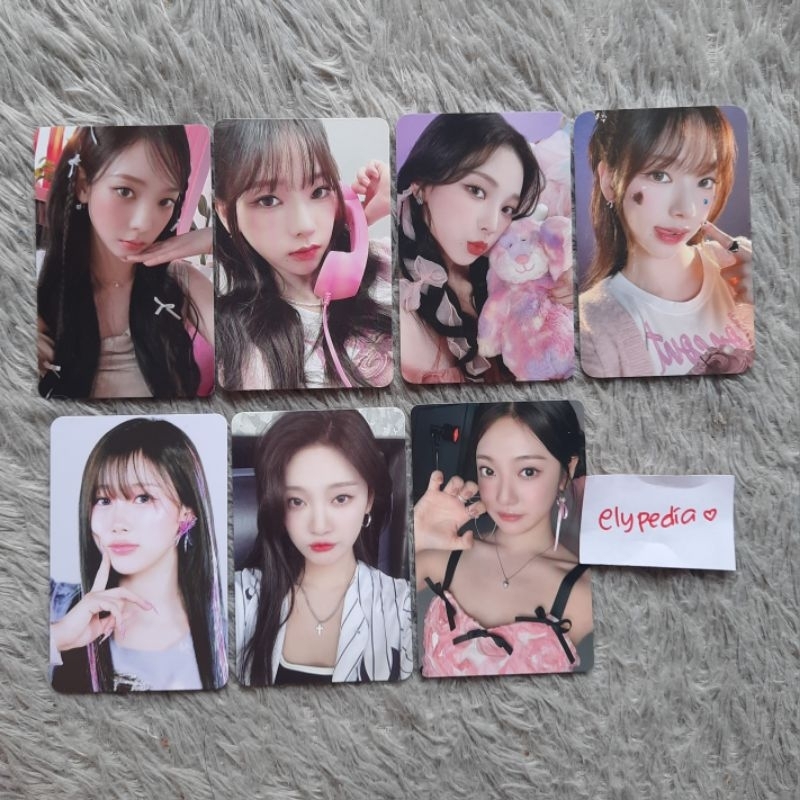 [READY] aespa Karina & Ningning Official Photocard Merchandise (POTD, CTMI, Caendy & My World) Tradi