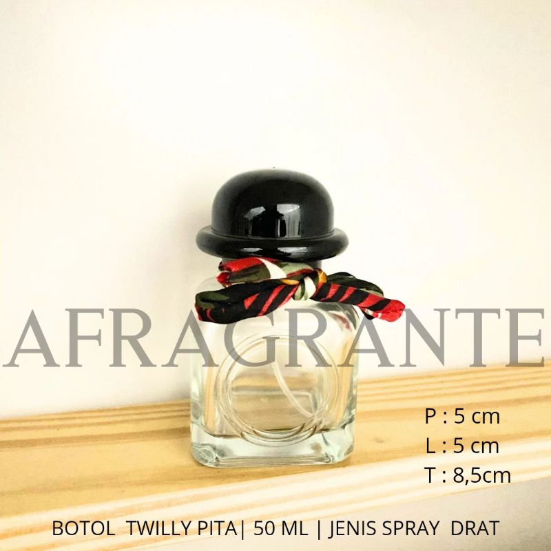 botol parfum twily pita 50 ml drat/ botol parfum exclusive 50 ml/ botol parfum isi ulang 50 ml/ boto
