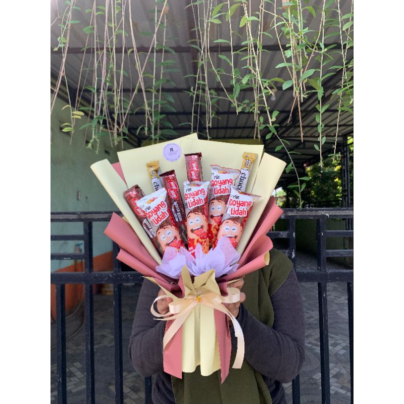 

(ready siap kirim) buket snack