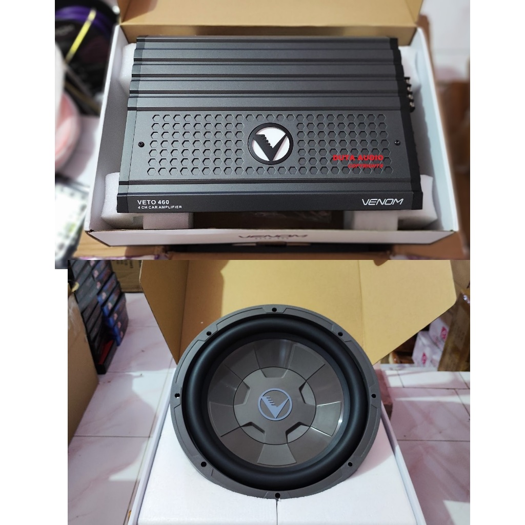 PAKETAN AUDIO POWER DAN SUBWOOFER VENOM VETO