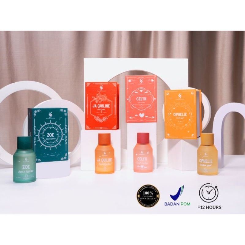Parfume Pria & Wanita / Celyn / Ja Quiline / Ophelie / Zoe Summerscent EDP (50 ml)