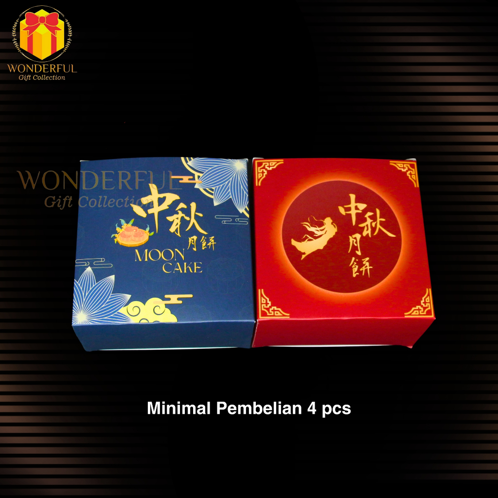 

Mini Box Mooncake Kotak Kecil Kue Bulan 9x9x5 MC-MINI-BOX