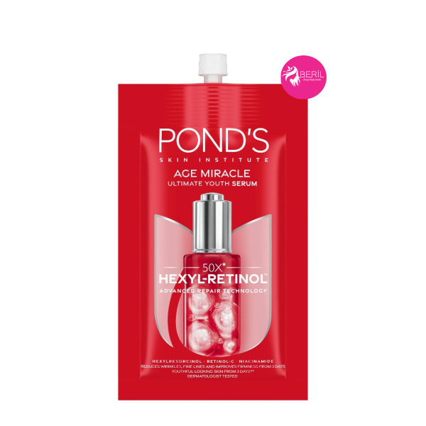 PONDS AGE MIRACLE ULTIMATE YOUTH SERUM 7g-50x HEXYL RETINOL/SERUM PONDS