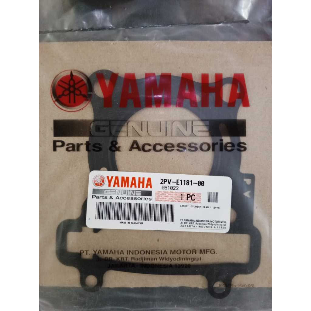 PAKING HEAD MX KING NEW VIXION 2TP 2015 2PV-E1181-00 ORIGINAL YAMAHA