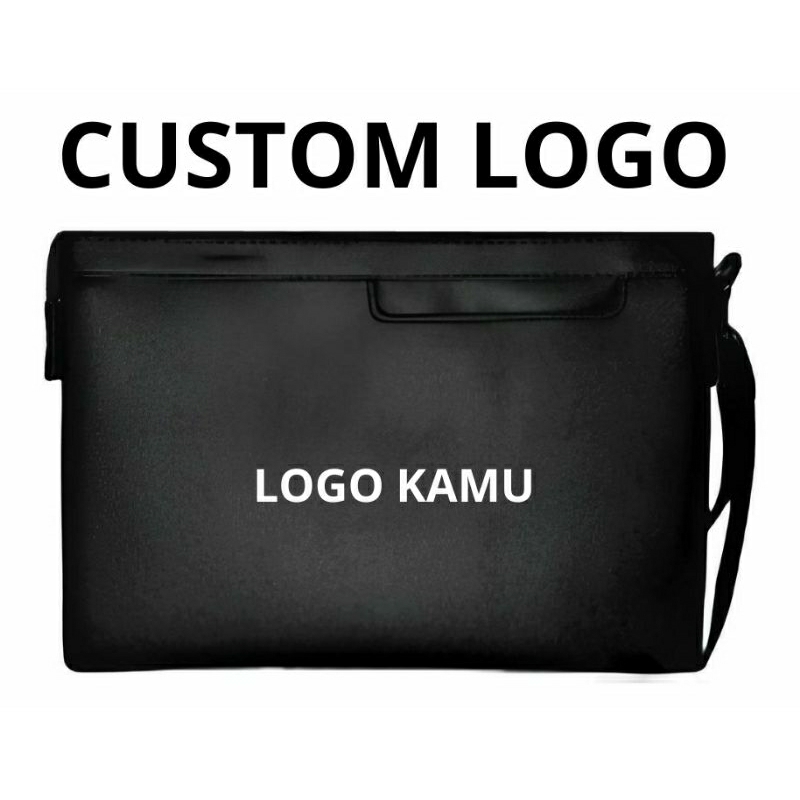 clutch bag handbag dompet panjang tas tangan pouch souvenir costum nama dan logo tas Kondangan tas r