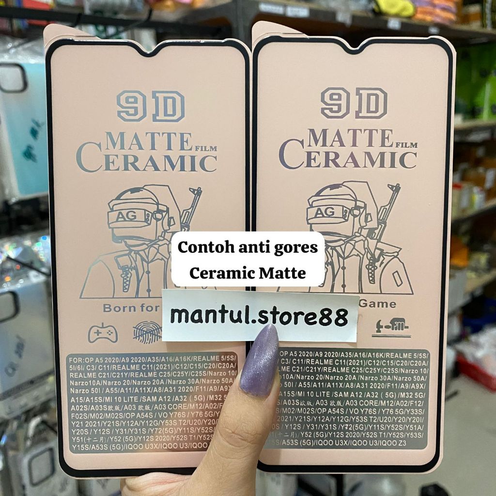 Ceramic Matte REALME 5 REALME 5i REALME 5S Full Screen Guard  Anti Gores Anti Pecah - mantul.store88