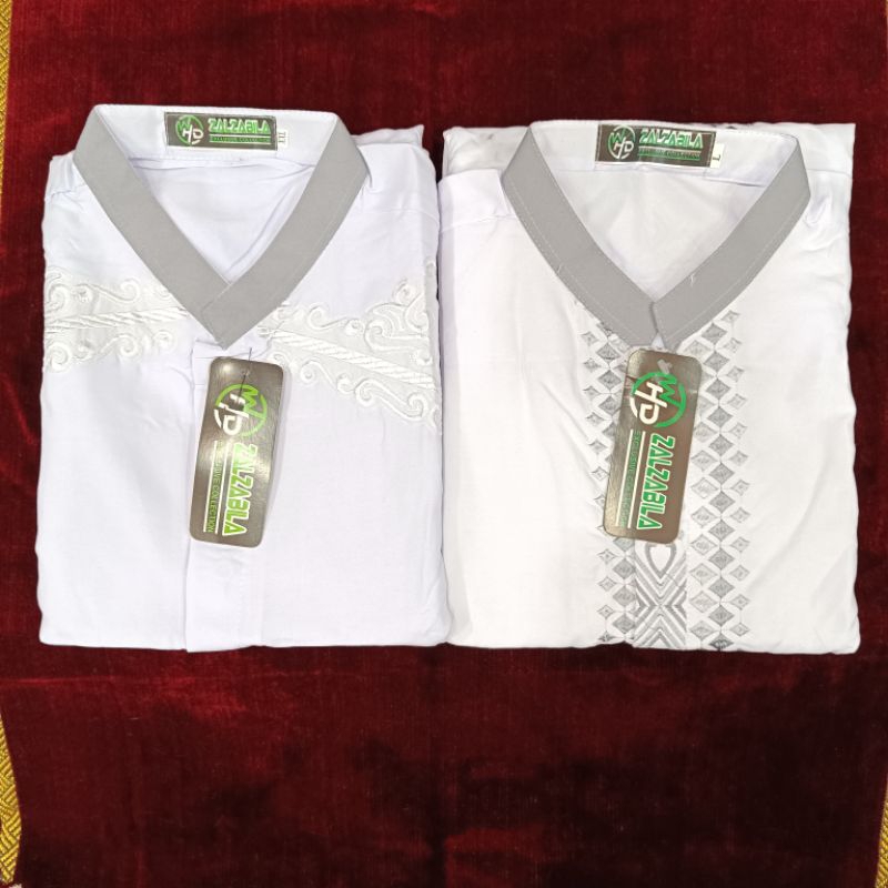 10pcs baju koko Kodian Putih