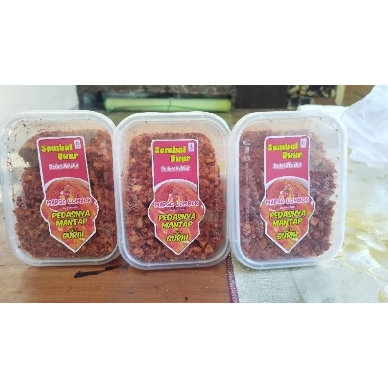 

Sambal Uwur Sambal Cabe Kering Sambal Pedas