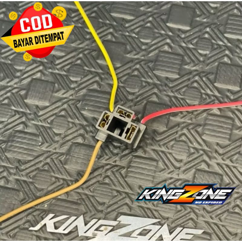 Soket Socket Lampu H4 Daymaker Kaki 3