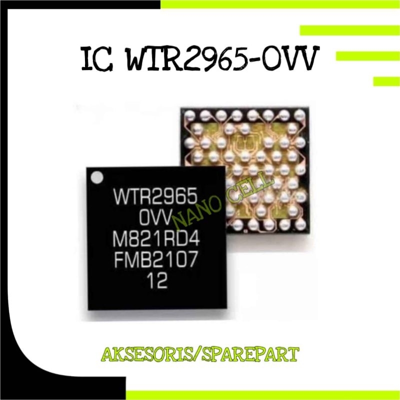 IC RF WTR2965 0VV XIAOMI REDMI 3S 4A NOTE 5A 5 PLUS