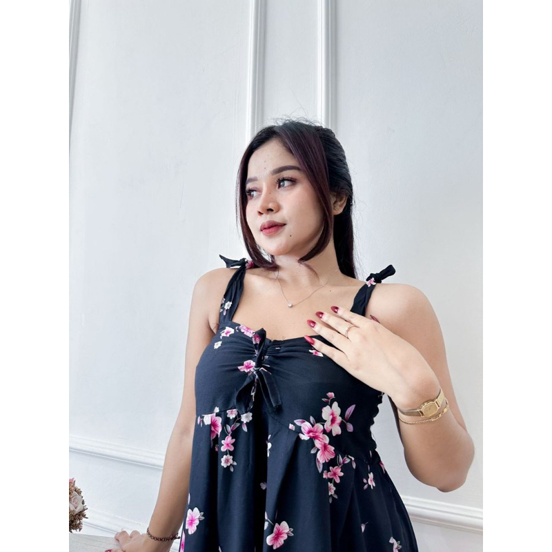 DASTER DRESS CATHRINE PENDEK SERUT DADA LENGERI PUTRI BALI