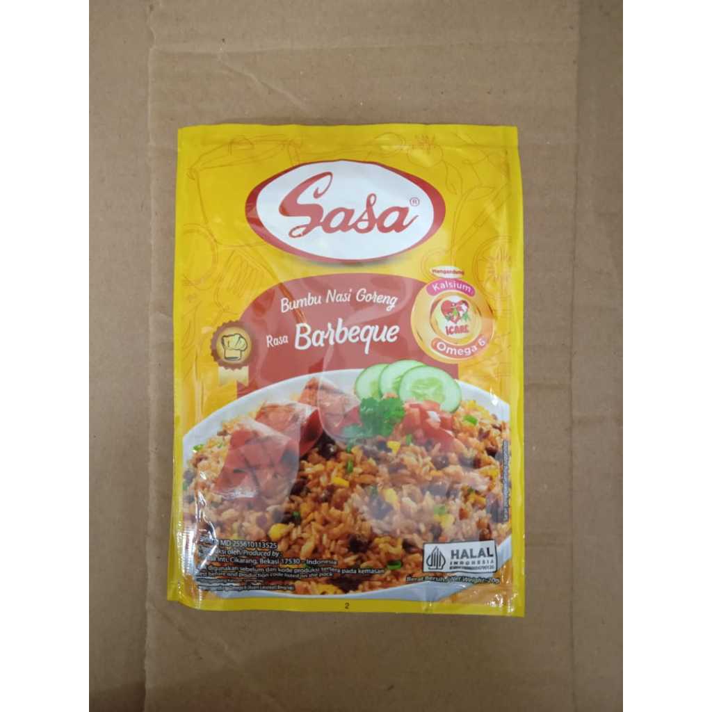 

Sasa Bumbu Nasi goreng Rasa Barbeque