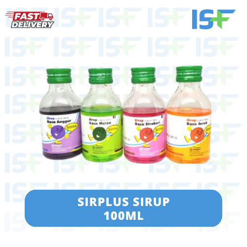 

⭐ISF⭐Sirplus Sirup Untuk Campuran Obat Puyer | Pemanis Obat 1 Botol isi 100ml | Pelarut / Pemanis / Campuran Obat