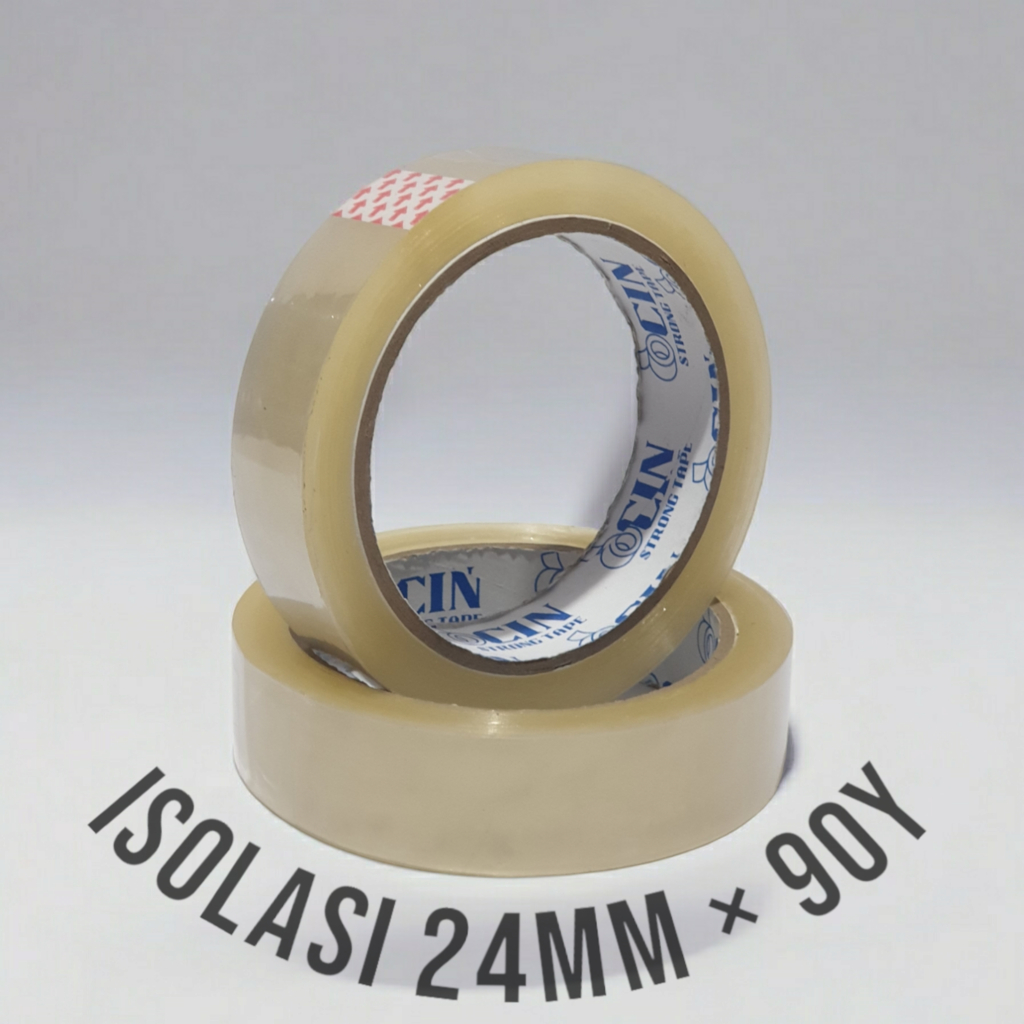 

Isolasi-Lakban Kecil Nawa-Ocin Tape isi 6 PCS 24 mm x 90 yard ( 1 inch) Termurah Bisa cod!!!