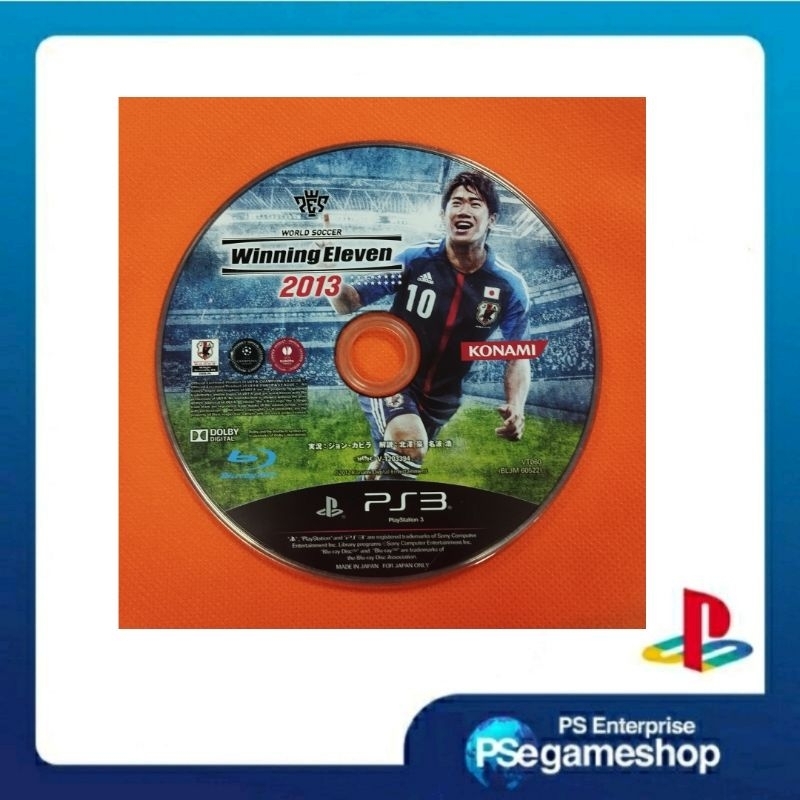 Ps3 Winning Eleven 2013 (Cd Only/preloved)