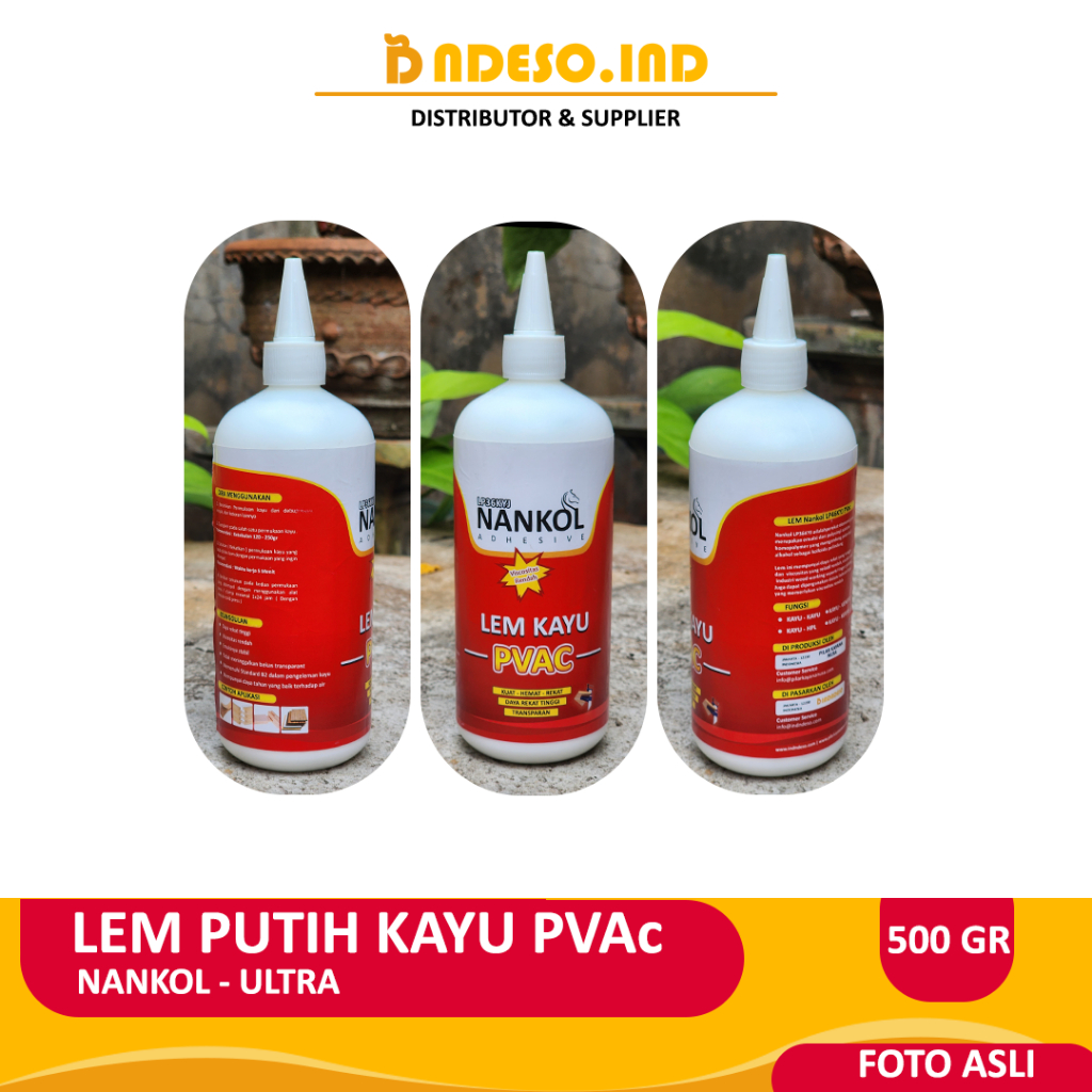 

Lem Kayu Pvac Nankol Ultra - 500Gr