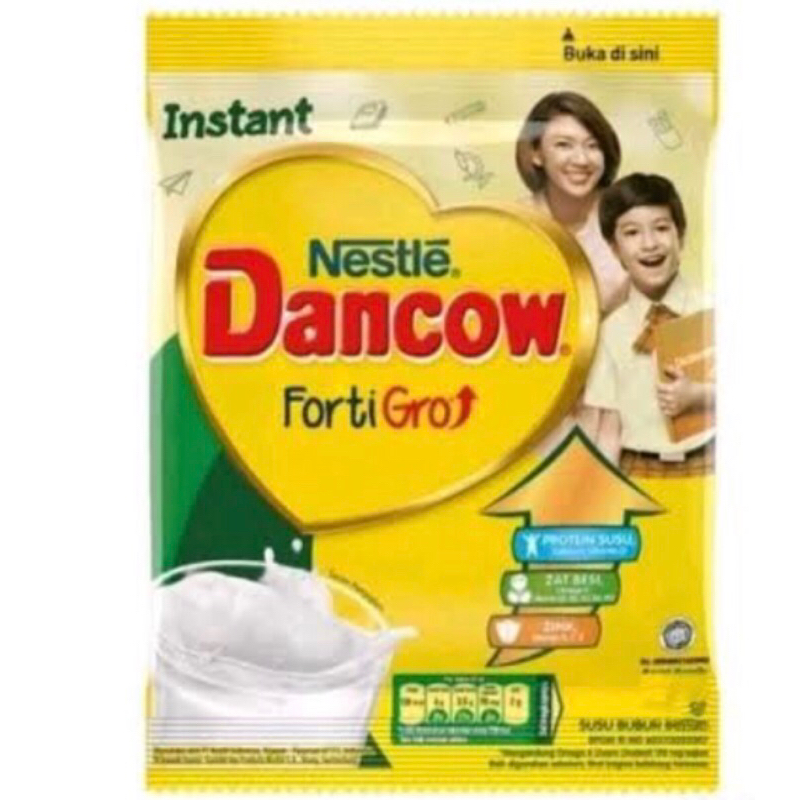 

Nestle dancow fortigro susu bubuk 26g FF kompleta