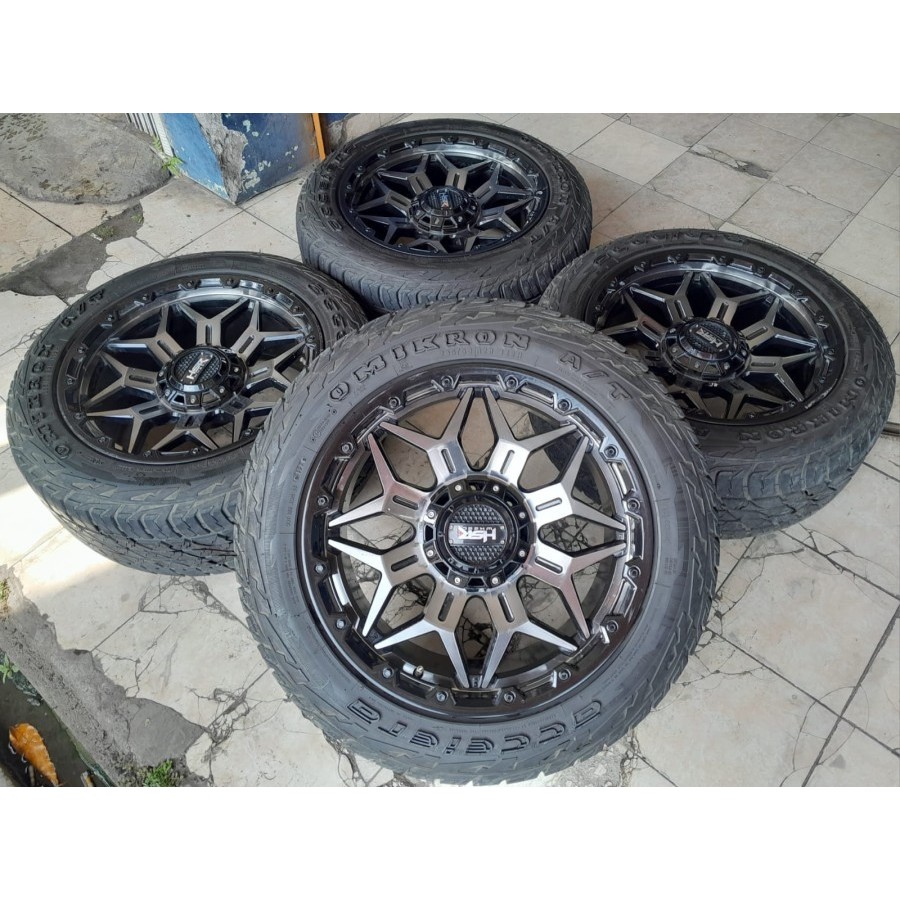 Velg Mobil Bekas Ring 20 Lubang Baut 6 FG BOLD HSR R20X10 6X139,7 BAN 285 50 R20