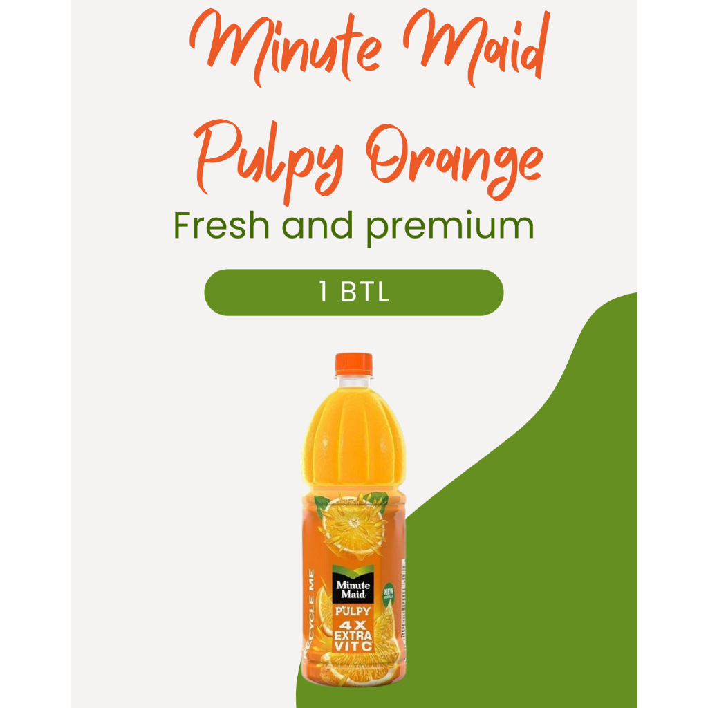 

minute maid pulpy orange (1 Liter)