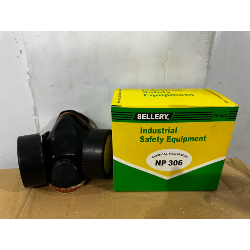 masker cat semprot/respirator gas mask/ masker lab sellery