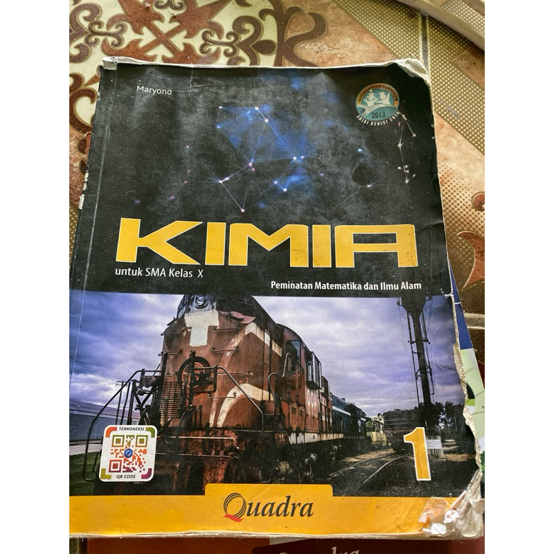 Buku Kimia SMA kelas 10 Quadra