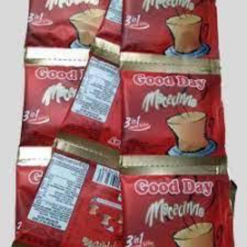 

Gooday mocacino 1 renceng isi 10 20 gram