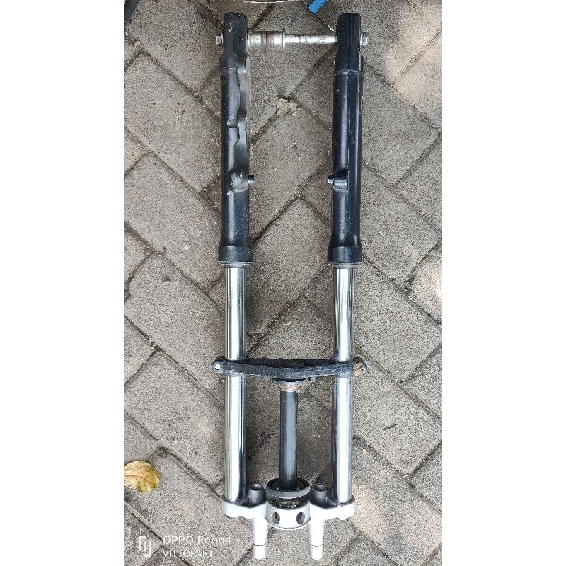shock depan Vixion new original copotan motor