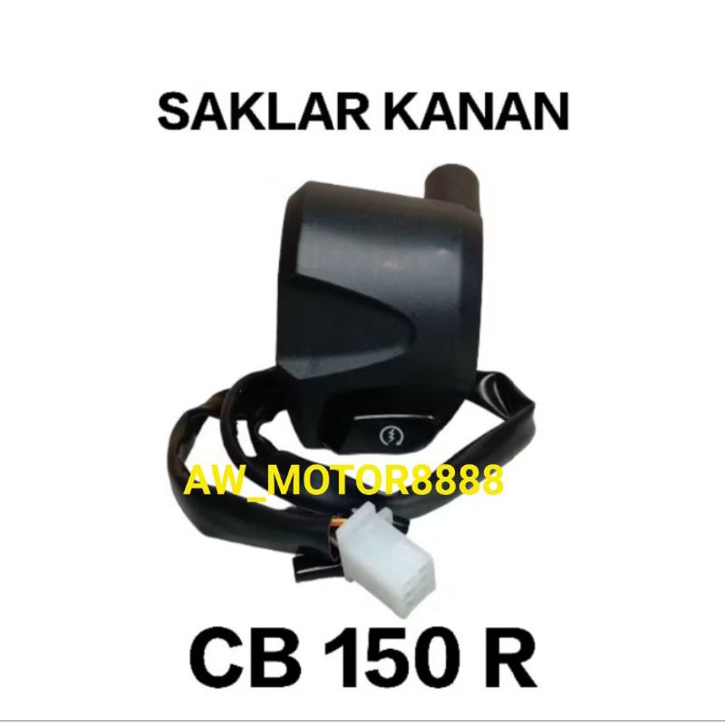 SAKLAR KANAN RH CBR150 / CB150R / CBR 150 LAMA OLD HOLDER SAKLAR LAMPU KANAN HANDEL SWITCH KANAN RH 