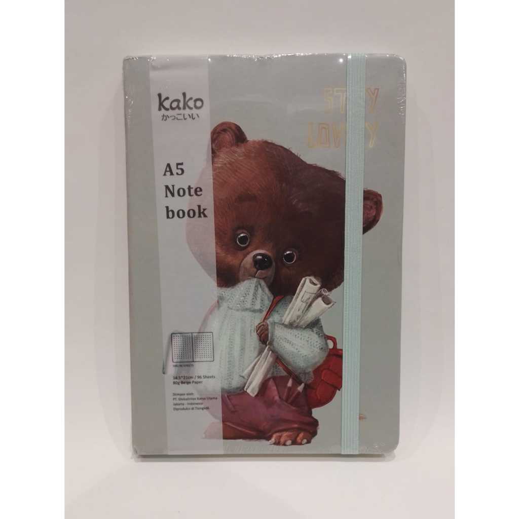 

KAKO NOTEBOOK HC A5 LOVELY REALIS ANIMAL KKHC-14577 - GRAMEDIA BSD CITY