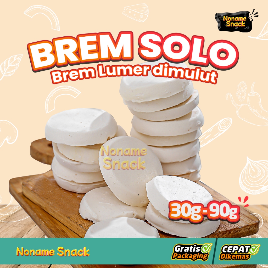 

NoName Snack - Brem Solo Bulat 30g 55g 90g