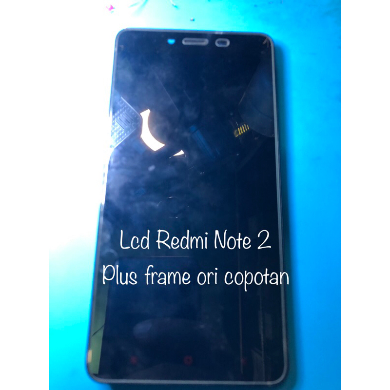 Lcd fullset ts + frame Redmi Note 2 Original copotan