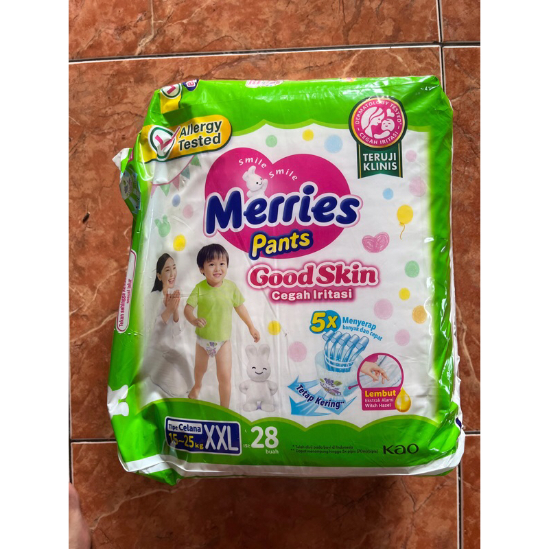 PAMPERS MERRIES UK XXL MURAH