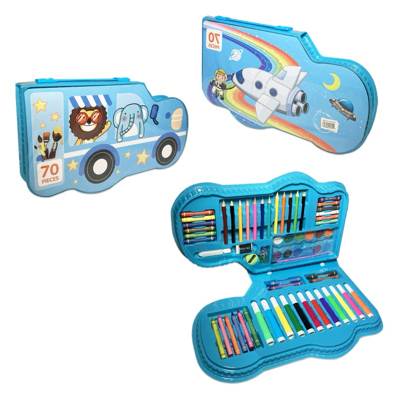 

ART SET 70PCS/ KRAYON SET ANAK ANAK TERBARU Alat Crayon