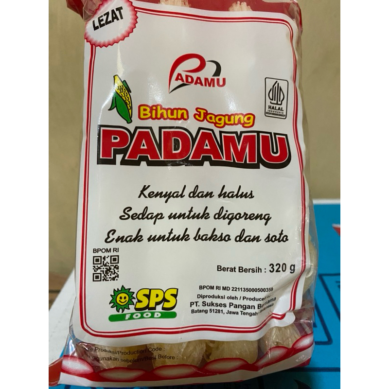 

BIHUN PADAMU bihun jagung 320g merah