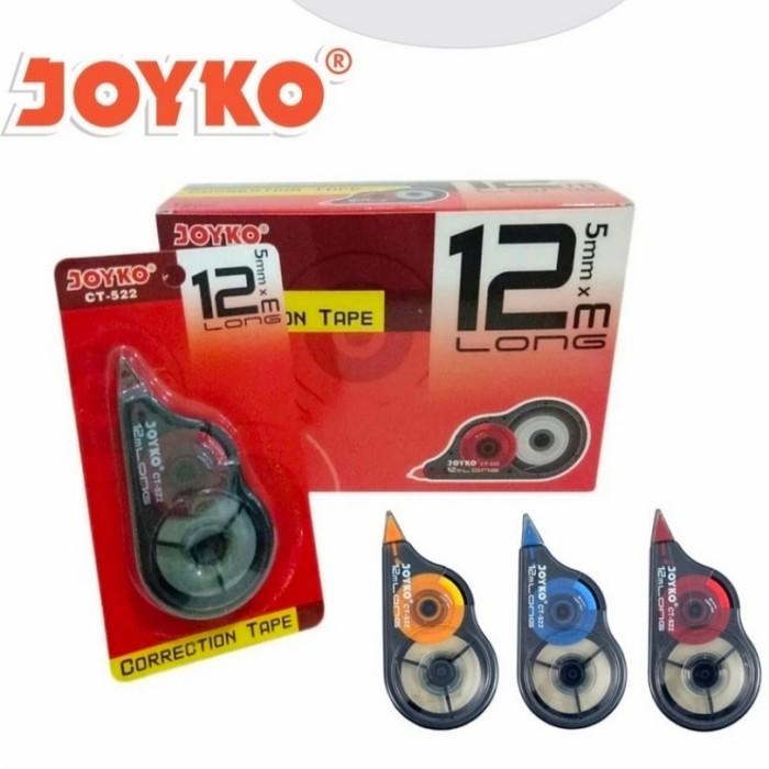 

[12Meter] CORRECTION TAPE JOYKO CT-522 12m