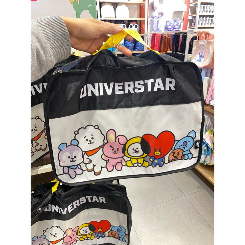 Miniso Original - BT21 collection clothes storage bags (2pcs) travel bag / storage multifunction / t
