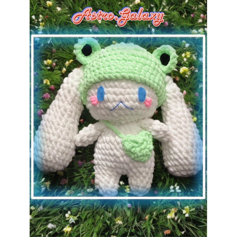 [ ETC ] Boneka Chinnamoroll Sanrio Rajut Boneka Rajut Boneka Besar Murah Rajut Boneka Sanrio Murah B