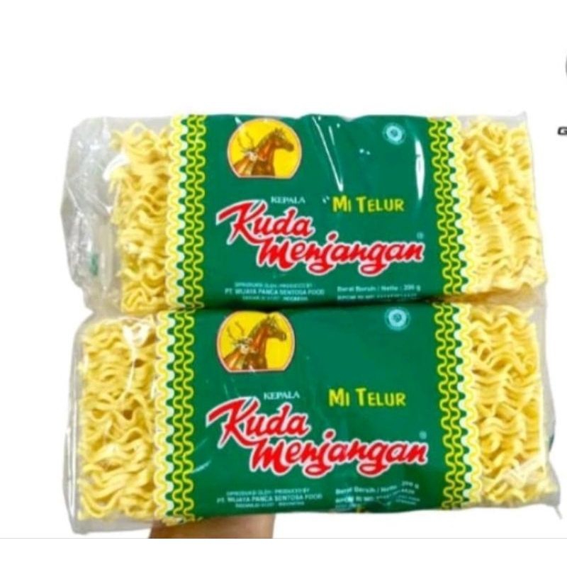 

MIE TELUR KERITING KUDA MENJANGAN/ MIE TELUR KUDA MENJANGAN 200 GRAM