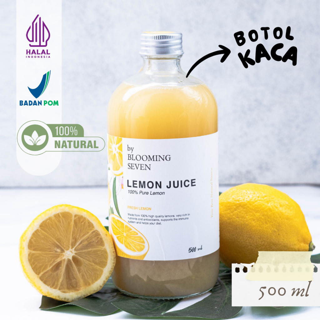 

Sari Lemon 100% Murni Premium 500ml - Blooming Seven