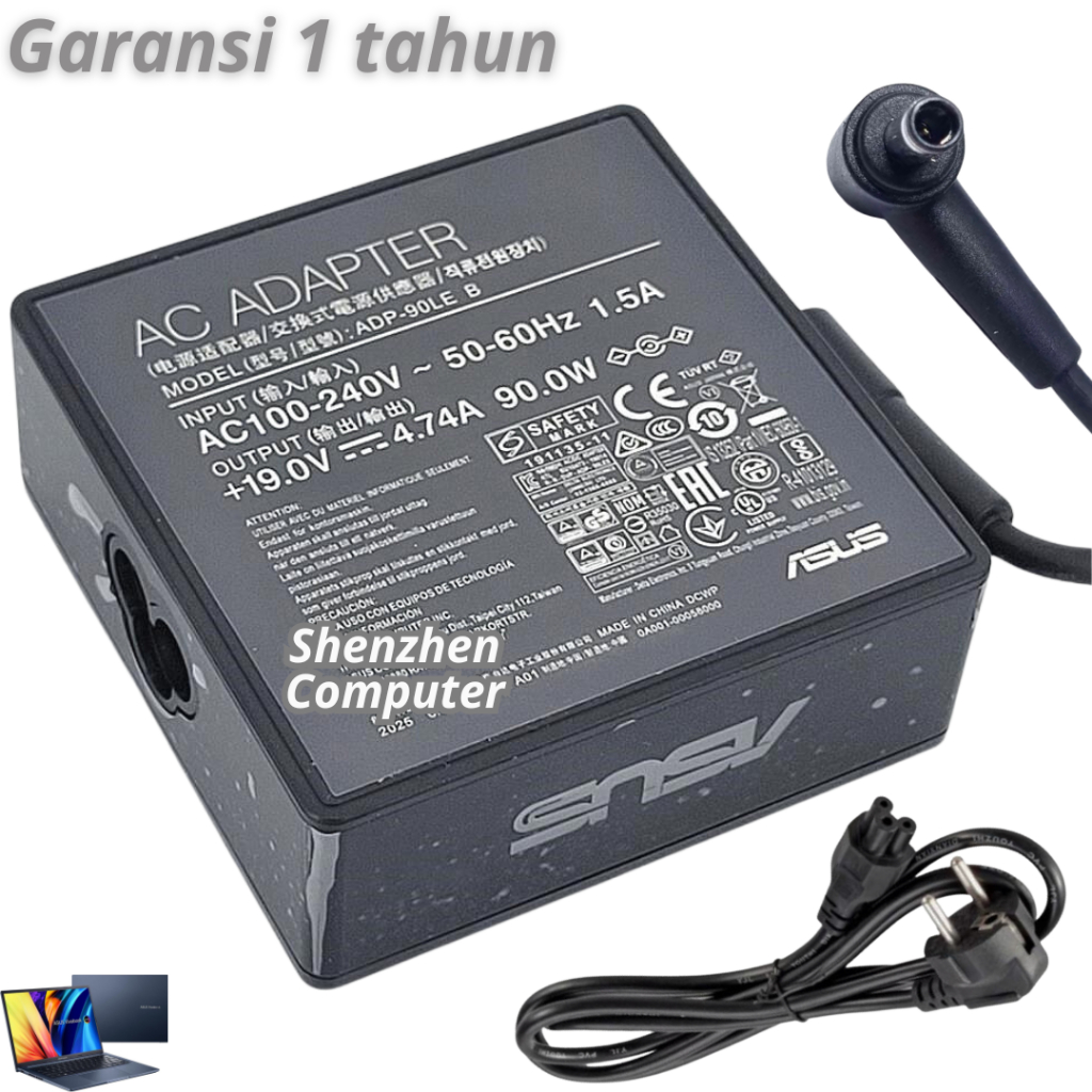 Charger Asus Vivobook 14X K3405 K3405V K3405VA K3405VC K3405VF K3405ZF adapter adaptor