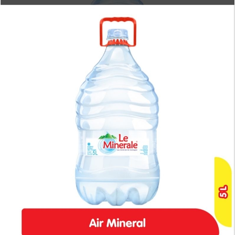 

KHUSUS INSTAN/ GALON LE MINERAL 5L - TERMURAH