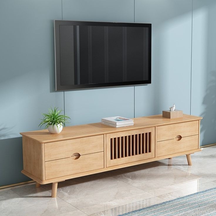 Bufet tv Jati Minimalis Kabinet Modern Bufet tv Custom