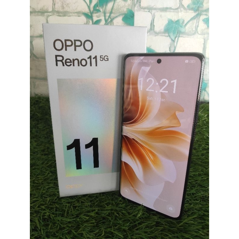 oppo reno11 5G Ram 8GB Internal 256GB HP Second Seken Bekas Fullset [murah] hp murah