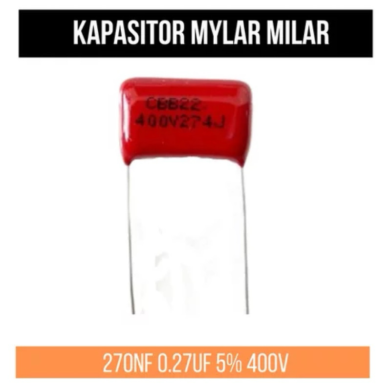 Kapasitor Milar 274J 400v