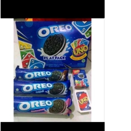 oreo 3pack+Free kartu uno