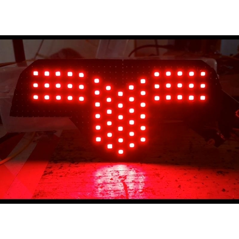 lampu stoplamp running vario 125 / 150 new 10 mode