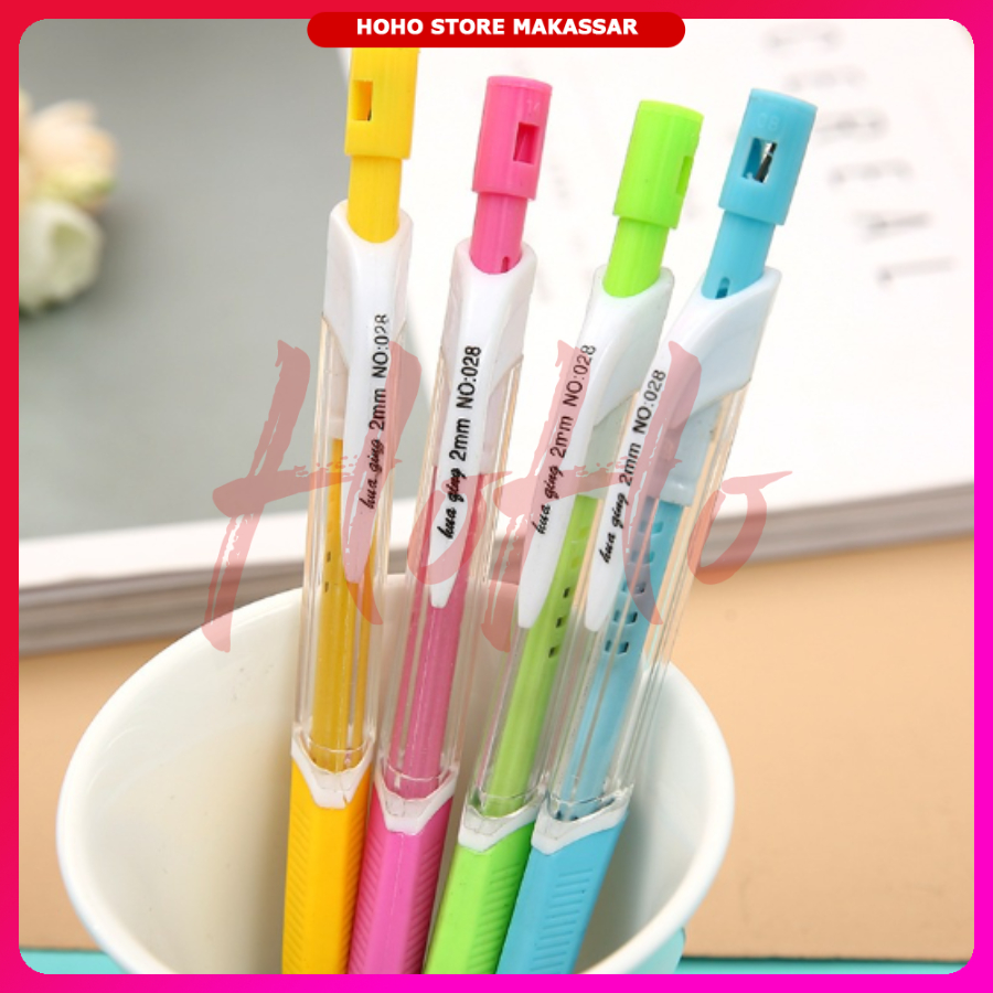 

Pensil Mekanik 2.0 mm Pencil Cetek 2B Mechanical Pencil Graphite Lead - PNSL3